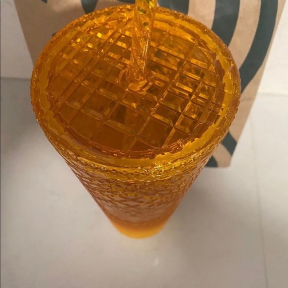 Starbucks Tumbler - Mango - Jeweled - Spring 2022 - Venti 24oz - Picture 3 of 3